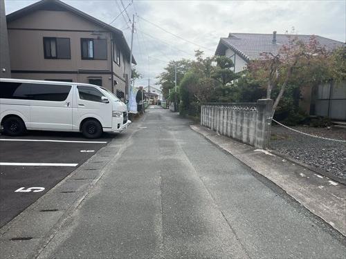 北西側道路②