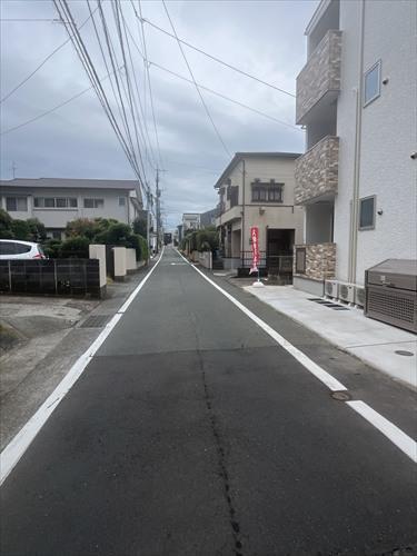 前面道路（北側より）②