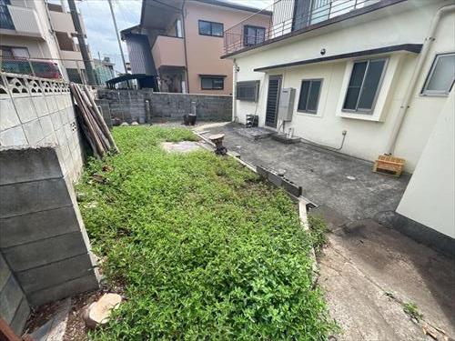 現地（北西から撮影）