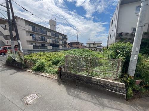 現地（北西から撮影）