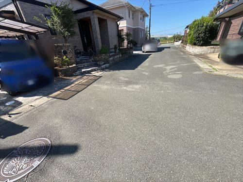 前面道路　撮影日：2026年10月