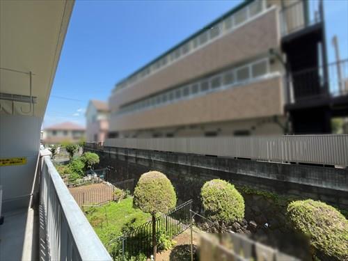 バルコニーからの眺望（2025年8月）