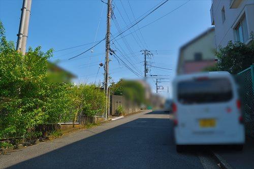 前面道路（2025年8月）