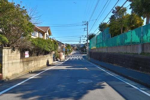 前面道路（物件：左）