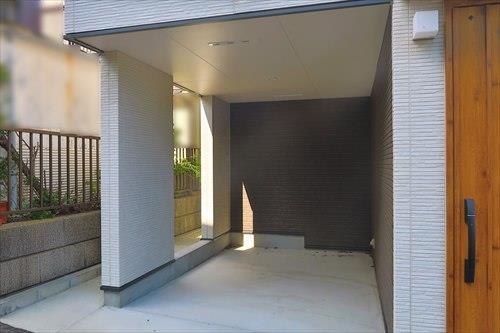 駐車スペース（2025年10月撮影）