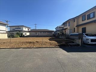 現地（2026年10月撮影）1号地は右側
