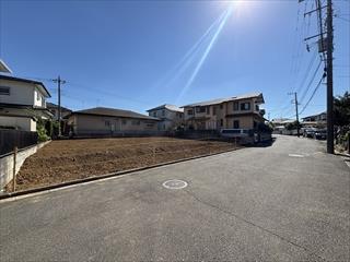 現地（2026年10月撮影）2号地は左側