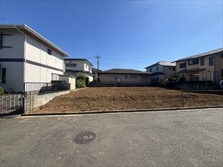 現地（2026年10月撮影）2号地は左側