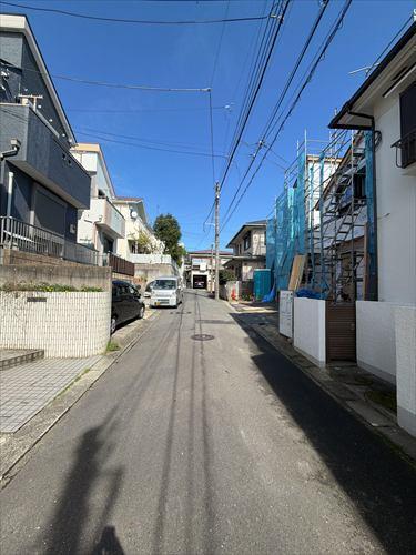 前面道路（2026年10月撮影）