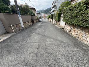 前面道路