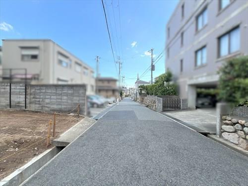 前面道路写真（2025年9月撮影）