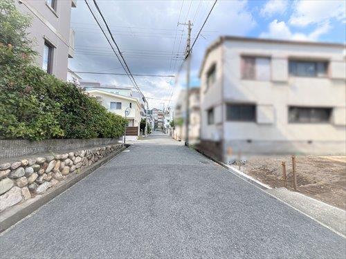 前面道路写真（2025年9月撮影）