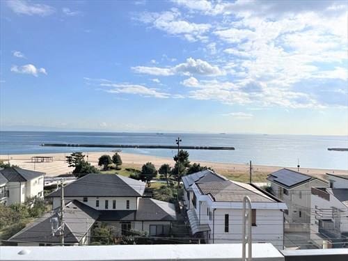 バルコニーからの眺望（南側）