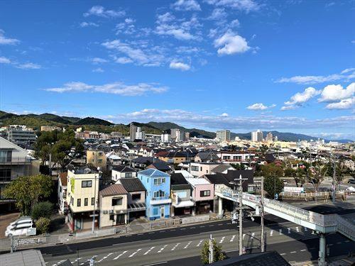 バルコニーからの眺望（北側）