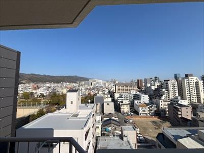 東側バルコニーからの眺望