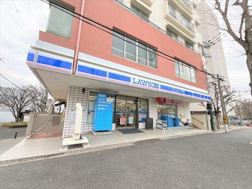 ローソン灘北通点まで130ｍ