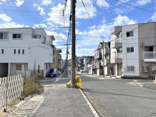 前面道路②　2026年1月撮影