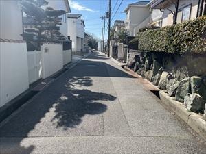 前面道路