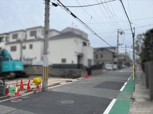 前面道路（2026年3月撮影）