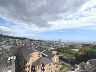 ルーフバルコニーからの眺望