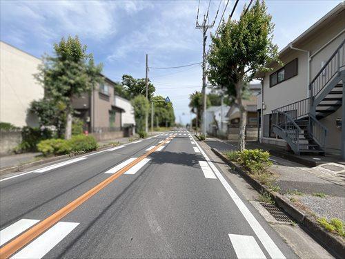 前面道路（2026年6月撮影）