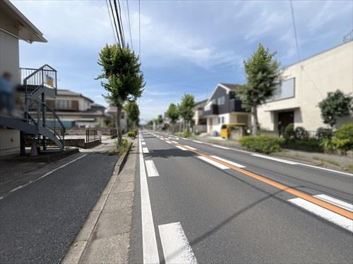 前面道路（2026年6月撮影）