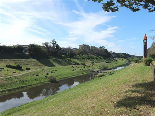 運河水辺公園まで200m