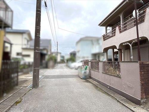 前面道路（2025年7月撮影）