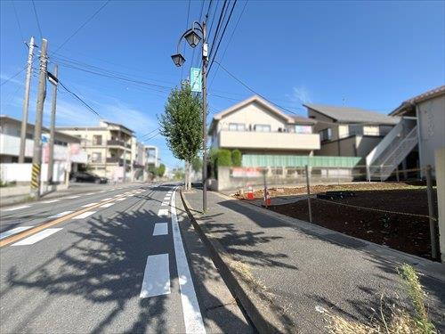 前面道路(2025年10月撮影) 前面道路(2025年10月撮影)