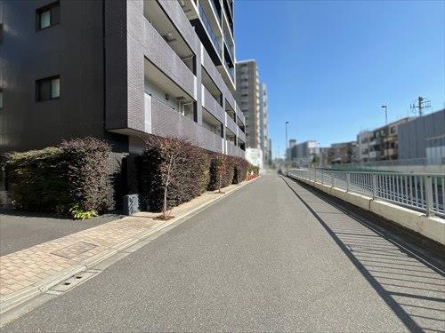 前面道路　2025.11撮影