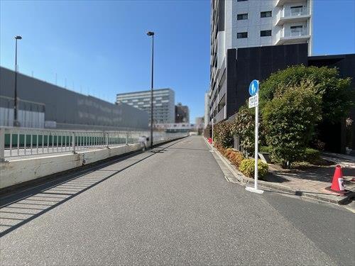 前面道路　2025.11撮影