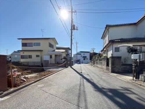 前面道路（2026年3月撮影）