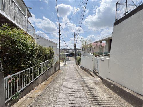 南西側前面道路