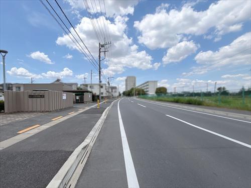 前面道路（2026年5月撮影）