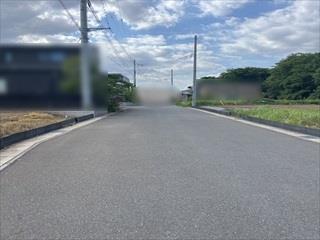 前面道路(2026.5撮影) 前面道路(2026.5撮影)
