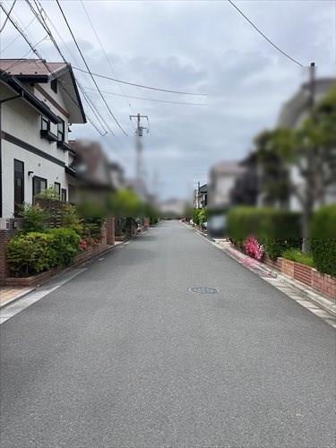 前面道路(2026.5撮影) 前面道路(2026.5撮影)