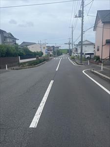 前面道路