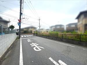 現地(南側前面道路含む)