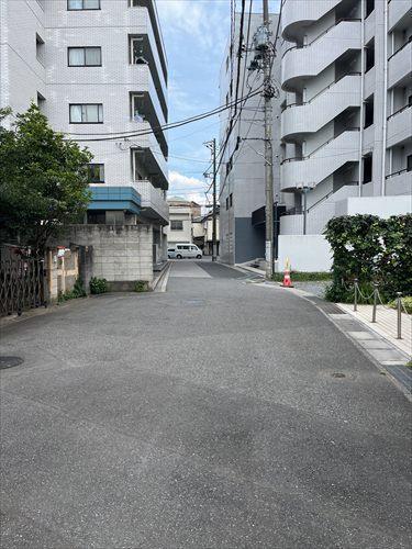 前面道路(2026.8撮影) 前面道路(2026.8撮影)