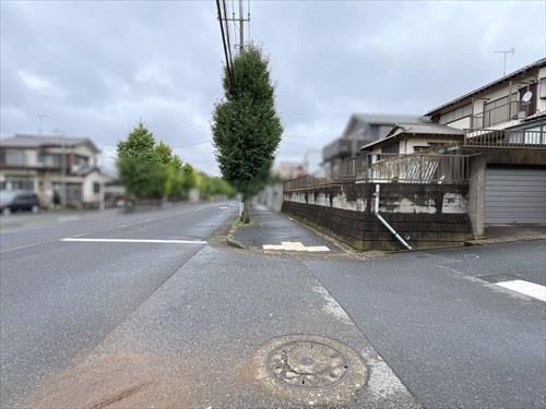 前面道路（南西側）（2026年9月撮影）