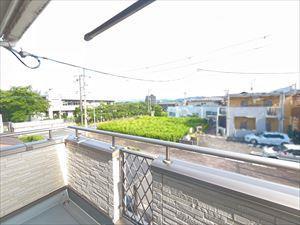 バルコニーからの景色