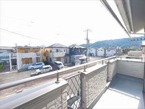 バルコニーからの景色