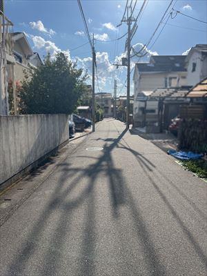 前面道路