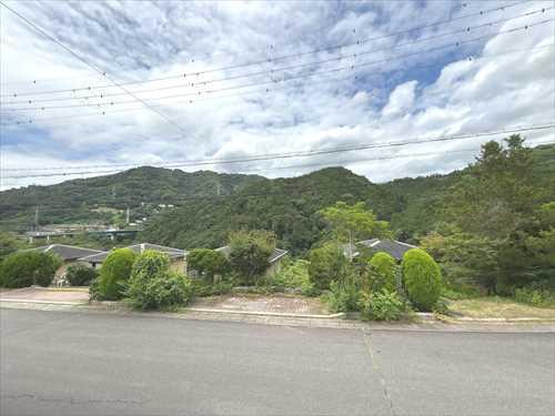 敷地内からの眺望（西向き）