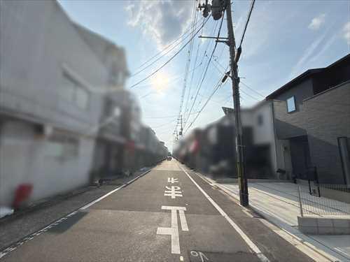 前面道路