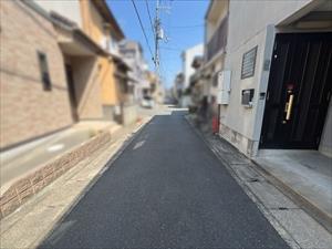 前面道路