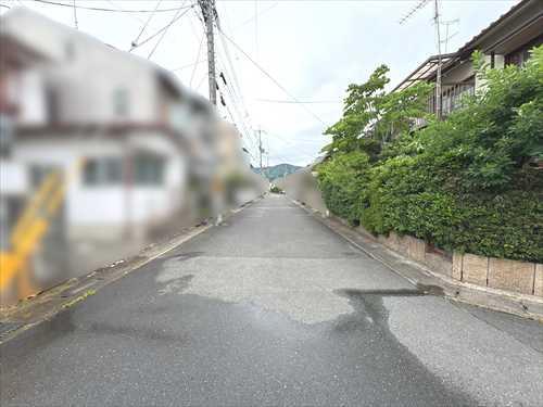 南側前面道路