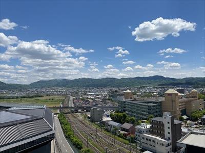 バルコニーからの眺望