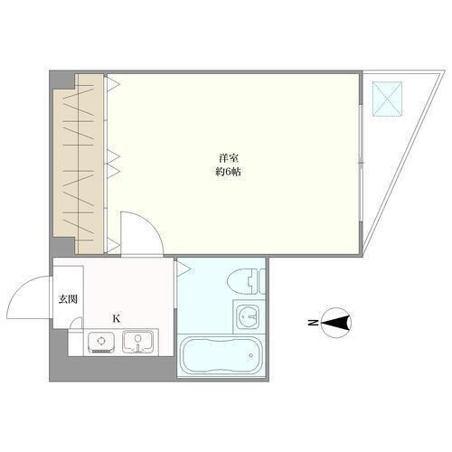 住戸(約19㎡) 住戸(約19㎡)