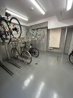 駐輪場スペース（2025年12月撮影）